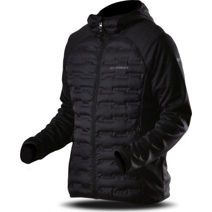 Dětská bunda TRIMM Erwi Hard JR grafit černá (Barva grafit black/ black, Velikost 116)