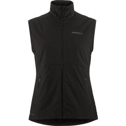 Dámská funkční vesta CRAFT ADV Nordic Training Insulate - černá (Velikost XS)