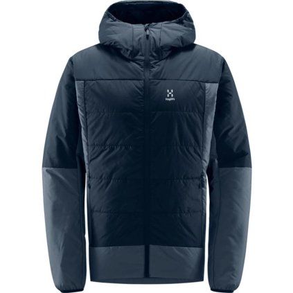 Pánská sportovní bunda Haglöfs Mimic Silver hood - modrá (Velikost S)
