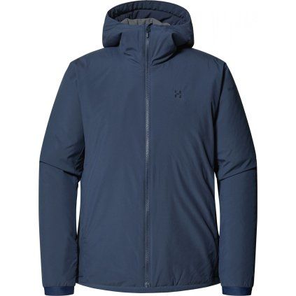 Pánská outdoorová bunda Haglöfs Mimic Alert hood - tmavě modrá (Velikost S)