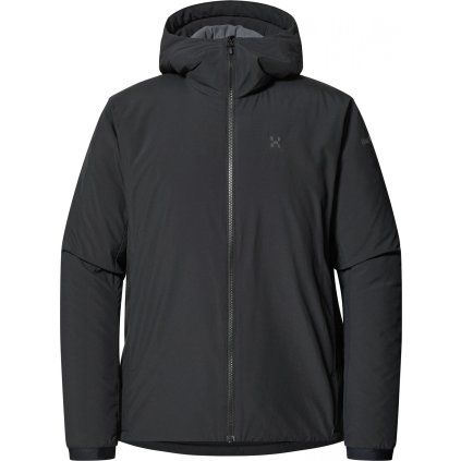 Pánská outdoorová bunda Haglöfs Mimic Alert hood - černá (Velikost S)