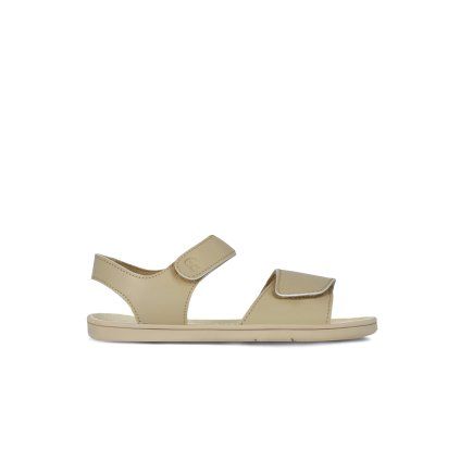 Dětské barefoot sandály BE LENKA Miami Kids světle hnědá (Velikost 27)