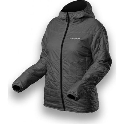 Dámská oboustranná bunda TRIMM DOUBLE LADY dark grey/ black (Velikost XS, Barva dark grey/ black)