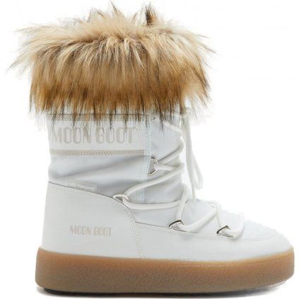 Dámské boty MOON BOOT LTrack Monaco Low bílá (Velikost 38)