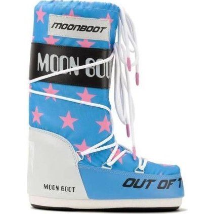 Dámské boty MOON BOOT Icon Retrobiker modrá (Velikost 35/38)