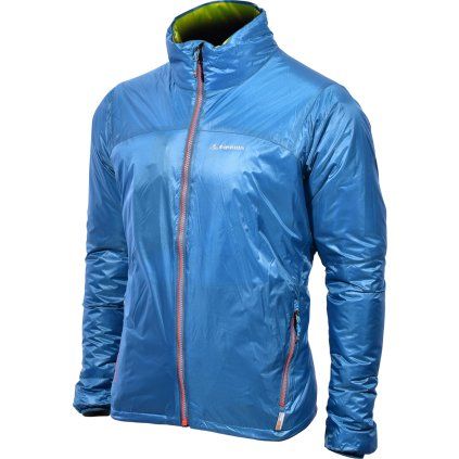 Unisex zateplená bunda PINGUING Fluidum Jacket modrá (Velikost S, Barva Petrol / Yellow)