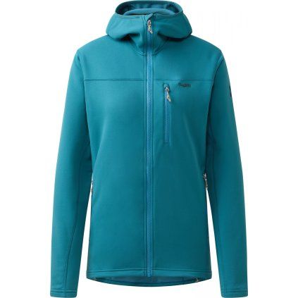 Dámská fleecová mikina Haglöfs Rosson Mid hood - modrá (Velikost XS)