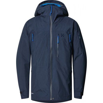 Pánská lyžařská bunda Haglöfs Latnja GTX insulated - tmavě modrá (Velikost S)