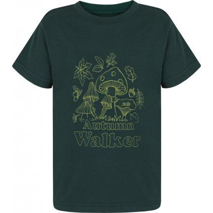 Dětské bavlněné triko HUSKY Tee Mushroom K zelené (Velikost 140)