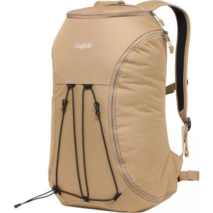 Městský batoh Haglöfs Corker large 20l - béžová (Velikost 25l)