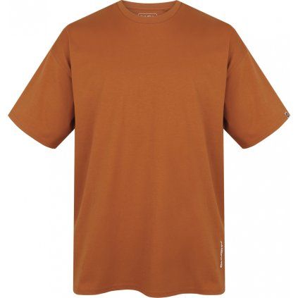 Pánské bavlněné triko HUSKY Tee View M hnědé (Velikost XL)