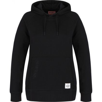 Dámská bavlněná mikina HUSKY Buggy L černá (Velikost M)