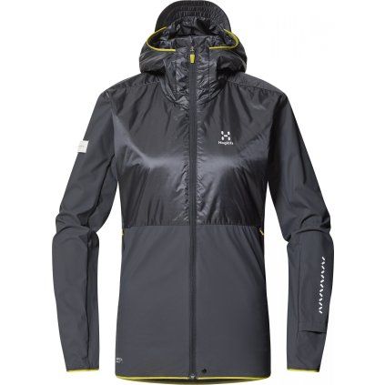 Dámská lehká bunda Haglöfs TT Mimic hood - tmavě šedá (Velikost XS)