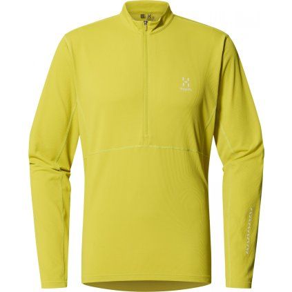 Pánská běžecká mikina Haglöfs L.I.M TT Halfzip - zelená (Velikost S)