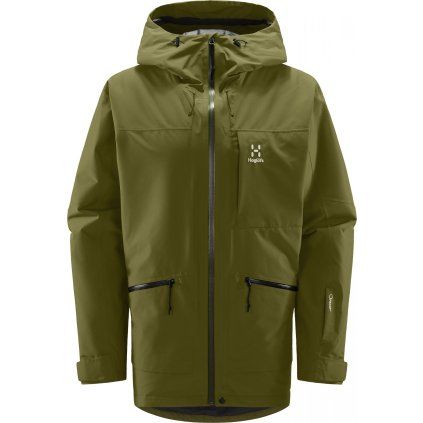 Pánská zateplená parka Haglöfs Lumi Insulated - zelená (Velikost S)