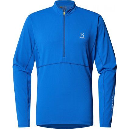 Pánská běžecká mikina Haglöfs L.I.M TT Halfzip - modrá (Velikost S)