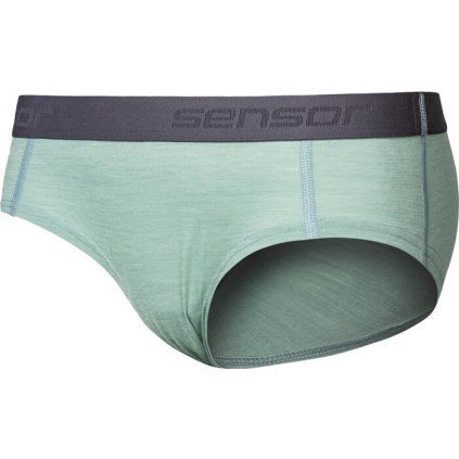 Dámské merino kalhotky SENSOR Air basil green (Barva zelená, Velikost L)