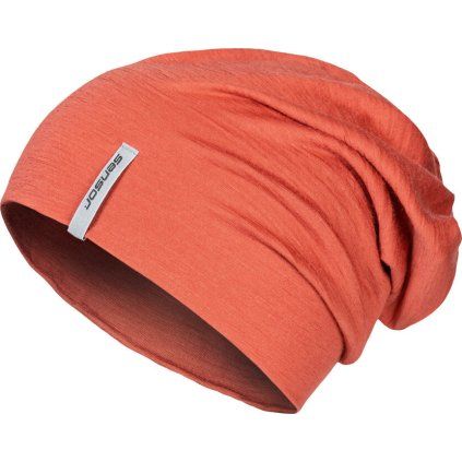 Unisex merino čepice SENSOR Active terracotta (Velikost M, Barva oranžová)