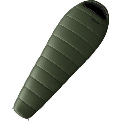Syntetický zimní spacák HUSKY Army -17°C dark green (Velikost OneSize)