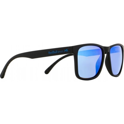 Polarizační sluneční brýle RED BULL spect edge-002P, black / smoke with blue mirror (Velikost 55-17-145)