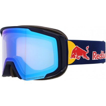 Lyžařské brýle RED BULL spect jibb-01BLX, blue/smoke with blue mirror, 26/27 (Velikost UNI)