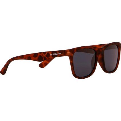 Sluneční brýle BLIZZARD Sun glasses PC4064007-rubber transparent demi-56-15-133 (Velikost 56-15-133)