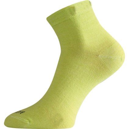 Merino ponožky LASTING Was žluté (Velikost L)