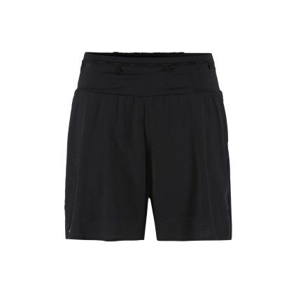 Pánské běžecké šortky CRAFT PRO Trail - černá (Velikost M)
