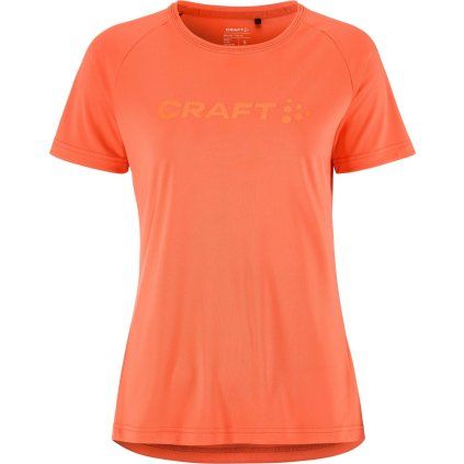 Dámské funkční triko CRAFT CORE Essence Logo - růžová (Velikost XS)