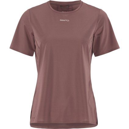 Dámské běžecké triko CRAFT PRO Trail SS 2 - fialová (Velikost XS)
