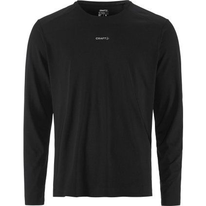 Pánské funkční triko CRAFT Hypervent Longsleeve - černá (Velikost S)