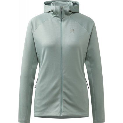 Dámská mikina Haglöfs  Korp Mid Hood dámská - zelená (Velikost XS)