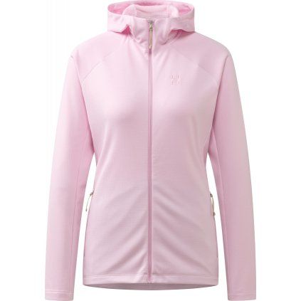 Dámská mikina Haglöfs  Korp Mid Hood - růžová (Velikost XS)