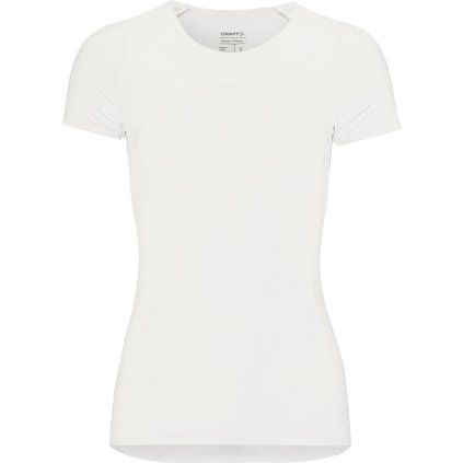 Dámské ultralehké triko CRAFT PRO Dry Nanoweight SS - bílá (Velikost XS)
