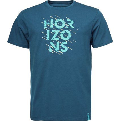 Pánské bavlněné tričko LOAP Alro Modrá (Velikost S)