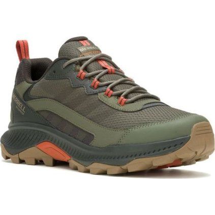 Pánské trekové boty MERRELL J037843 speed strike 2 WP olive (Velikost 40)