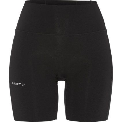 Dámské elastické běžecké šortky CRAFT Hypervent - černá (Velikost XS)