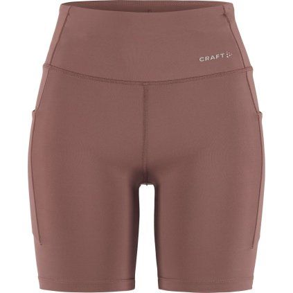 Dámské elastické šortky CRAFT Essence 3 - fialová (Velikost XS)