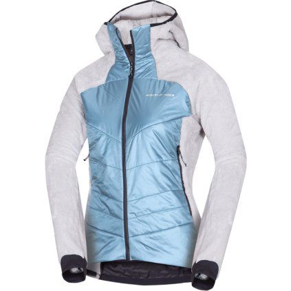Dámská hybridní bunda NORTHFINDER Tammi modrá (VELIKOST XL)
