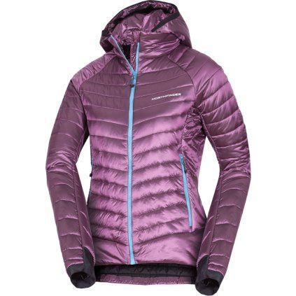 Dámská outdoorová bunda NORTHFINDER Cori fialová (VELIKOST XL)