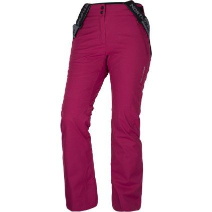 Dámské lyžařské kalhoty NORTHFINDER Tamera vínové (VELIKOST 2XL)