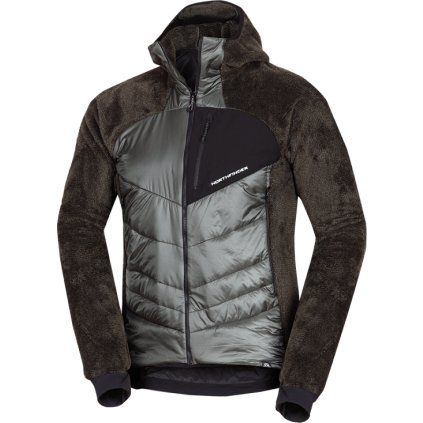 Pánská hybridní bunda NORTHFINDER Emeryth zelená (VELIKOST 2XL)