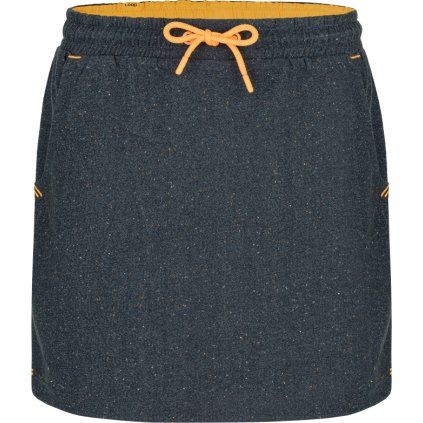 Dámská sportovní sukně LOAP Edena Tmavě šedá/Oranžová (Velikost XL)