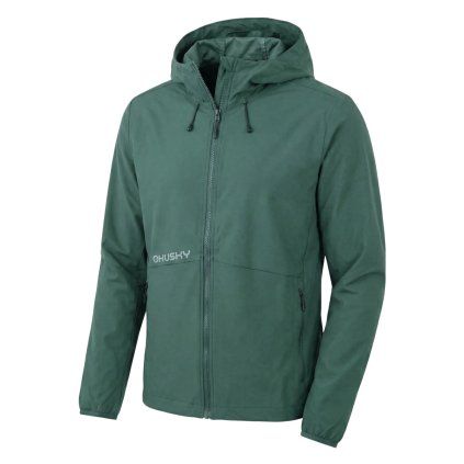 Pánská softshellová bunda HUSKY Silvo M zelená (Velikost XXXL)