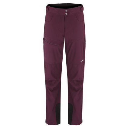 Dámské softshellové kalhoty HUSKY Keson L fialové (Velikost XL)