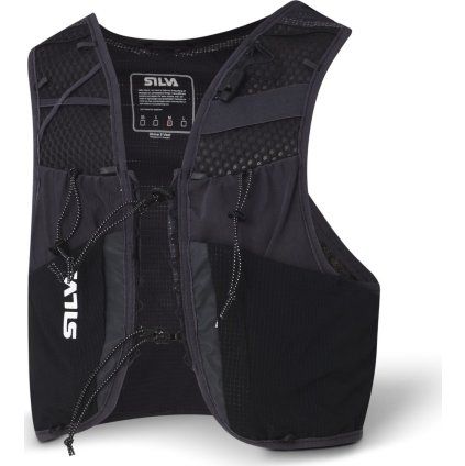 Běžecká vesta SILVA Strive 5 Black XS - černá (Velikost XS)