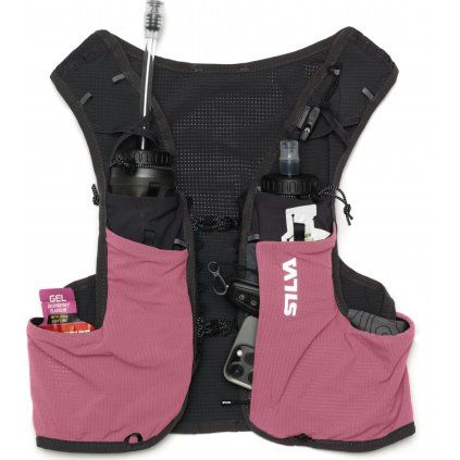 Běžecká vesta SILVA Strive Fly Rose S - růžová (Velikost S)