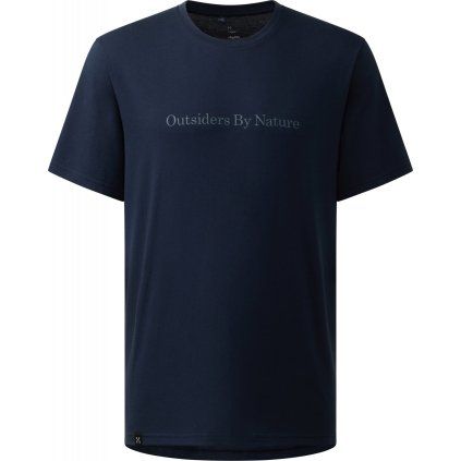 Pánské triko Haglöfs Outsiders Graph - tmavě modrá (Velikost S)