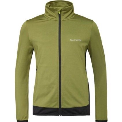 Dětská funkční mikina KLIMATEX Ruckin khaki (Velikost 158)