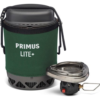 Vařič set PRIMUS Lite Plus Stove System II 0,8L Green - zelená (Velikost 0,8L)